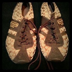 Coach tennis shoes